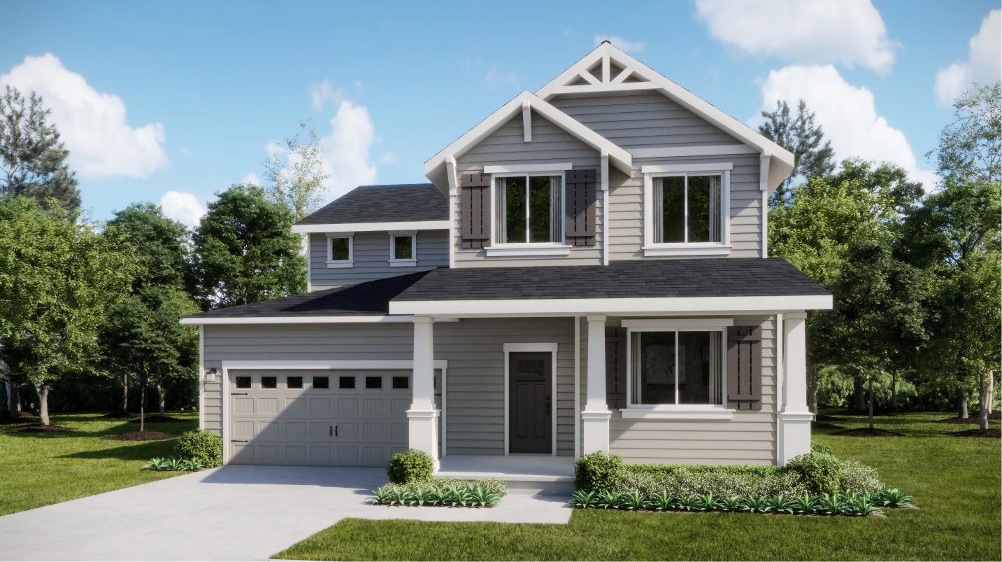 Elevation CR - Craftsman home image