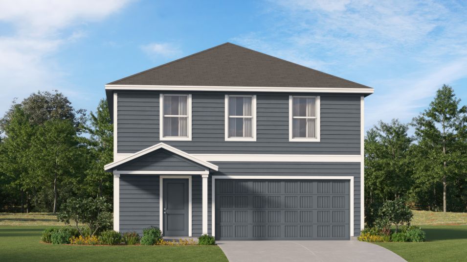 Elevation E - Whitetail Exterior