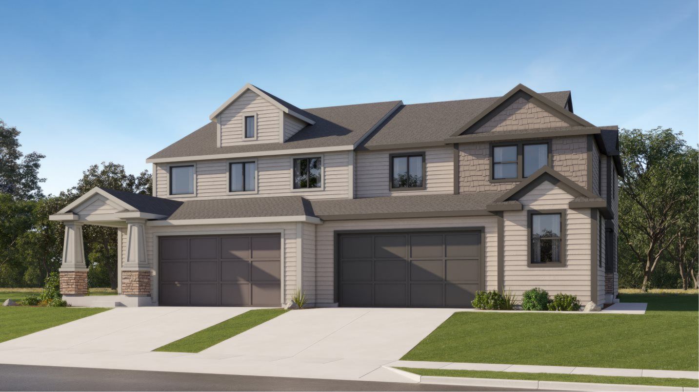 Elevation C3 - Craftsman Exterior