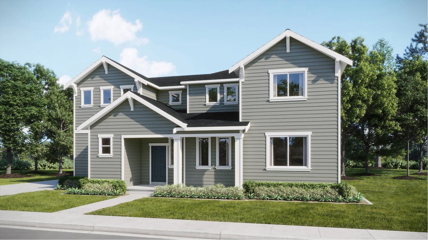 Elevation CR - Craftsman-style home image