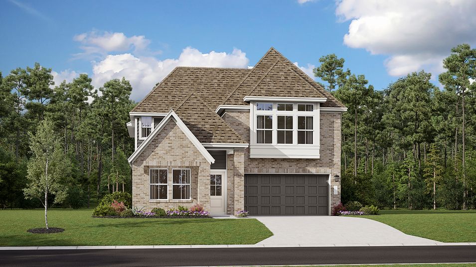 Elevation J - 3060 Claremont Plum Creek Brock J