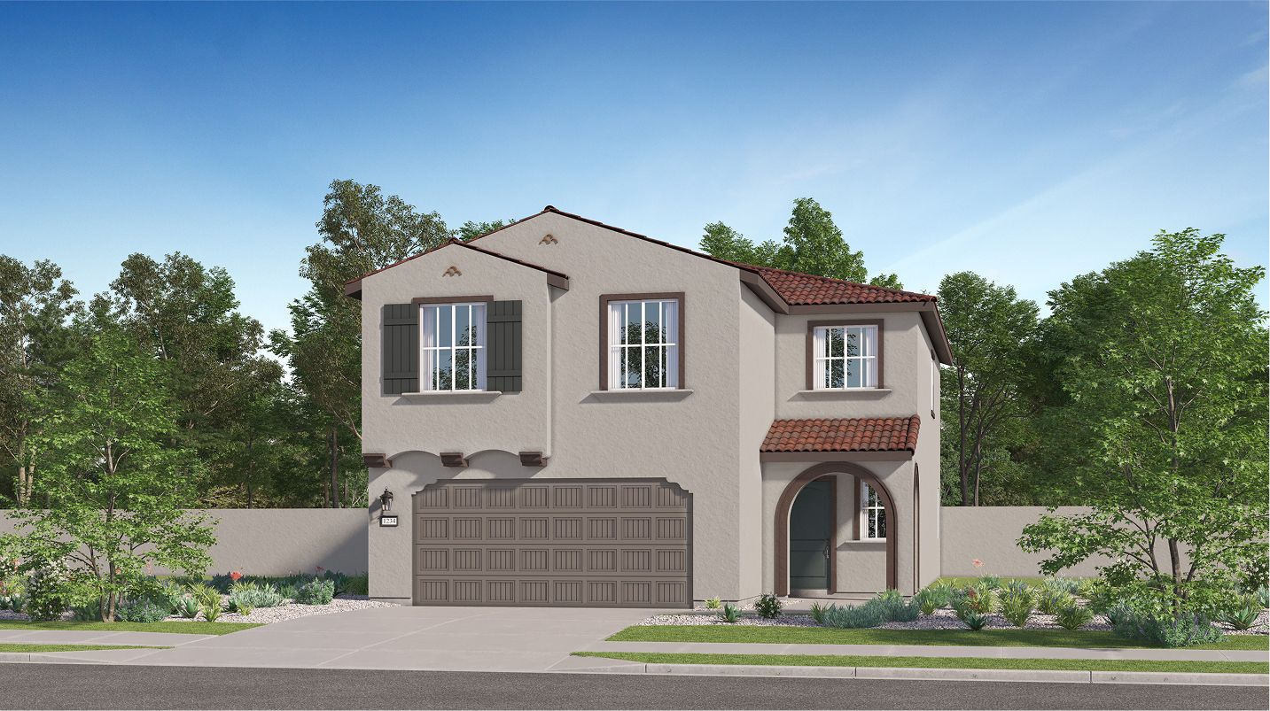 Elevation A - Overlook Emerald Ridge Res2 Spanish Colonial A