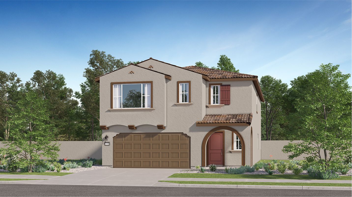 Elevation A - Overlook Emerald Ridge Res4 Spanish Colonial A