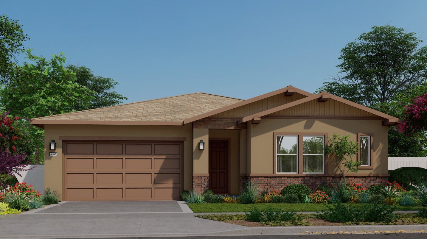 Elevation C - Elevation C - Territorial Ranch