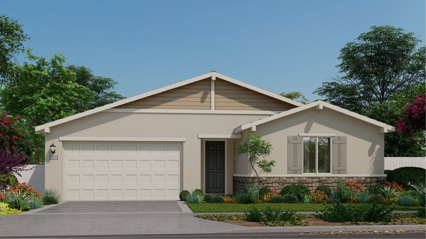 Elevation C - Residence 2421 Exterior C Craftsman