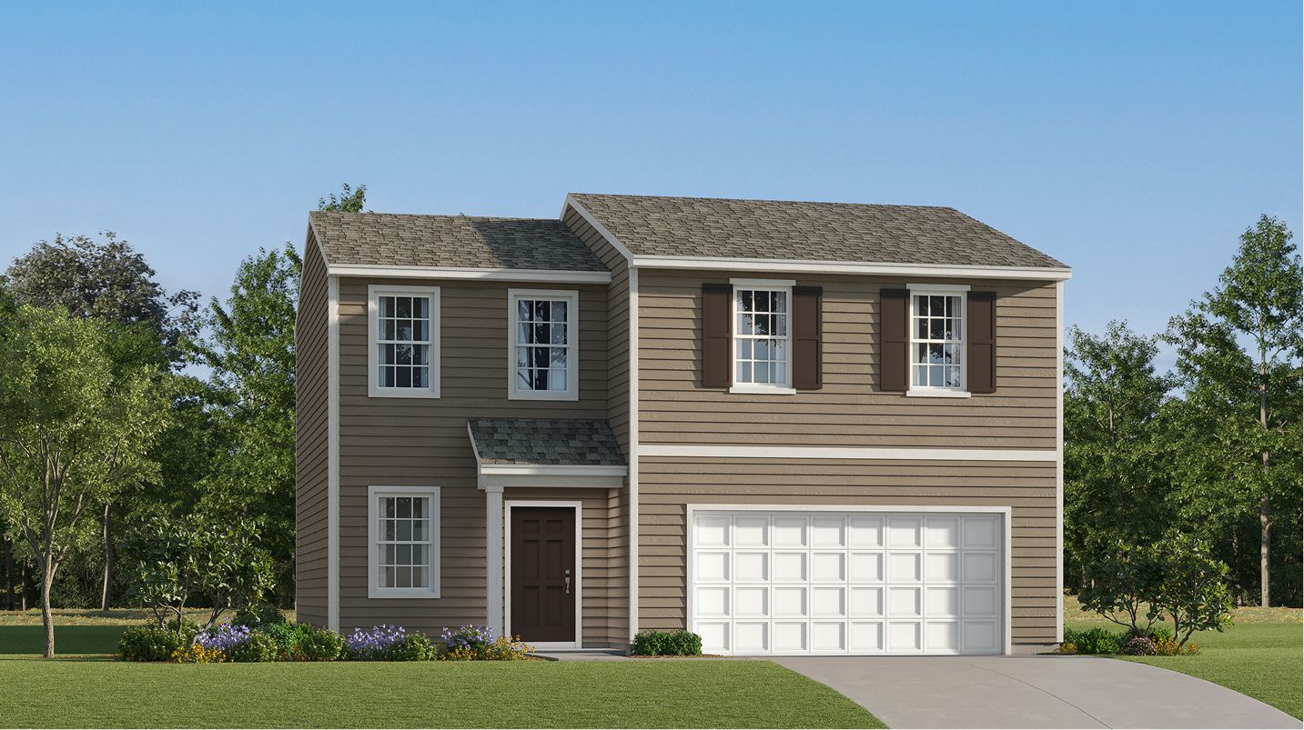 Elevation A - Parker Core Enclave Walk Shannon Woods N102 Hansom