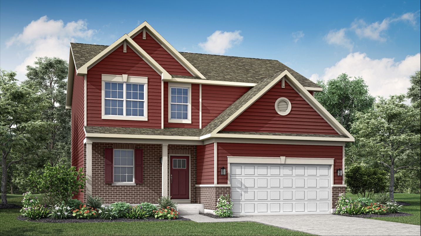 Elevation D - Meadowlark exterior rendering