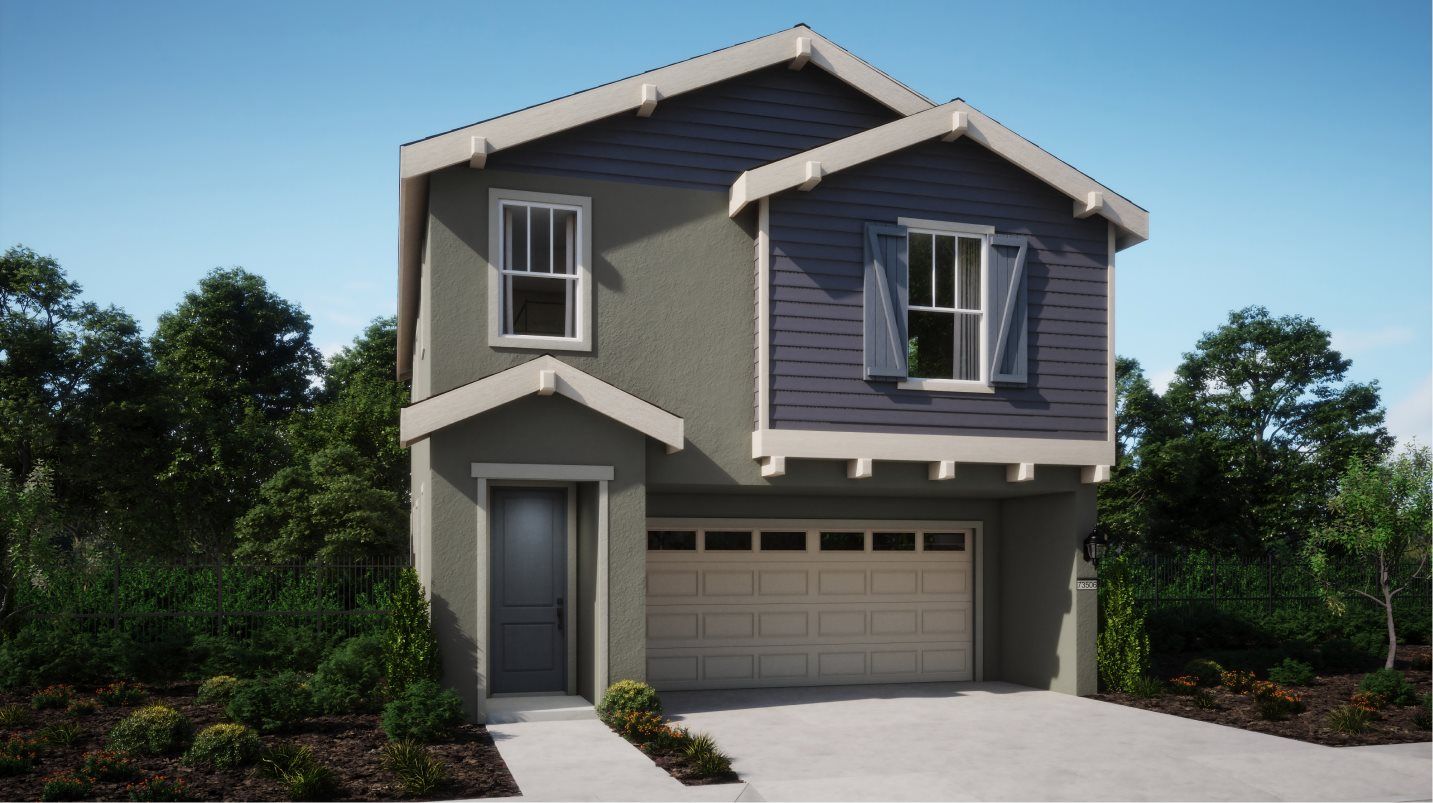 Elevation C - Residence 1629 Exterior C - Craftsman