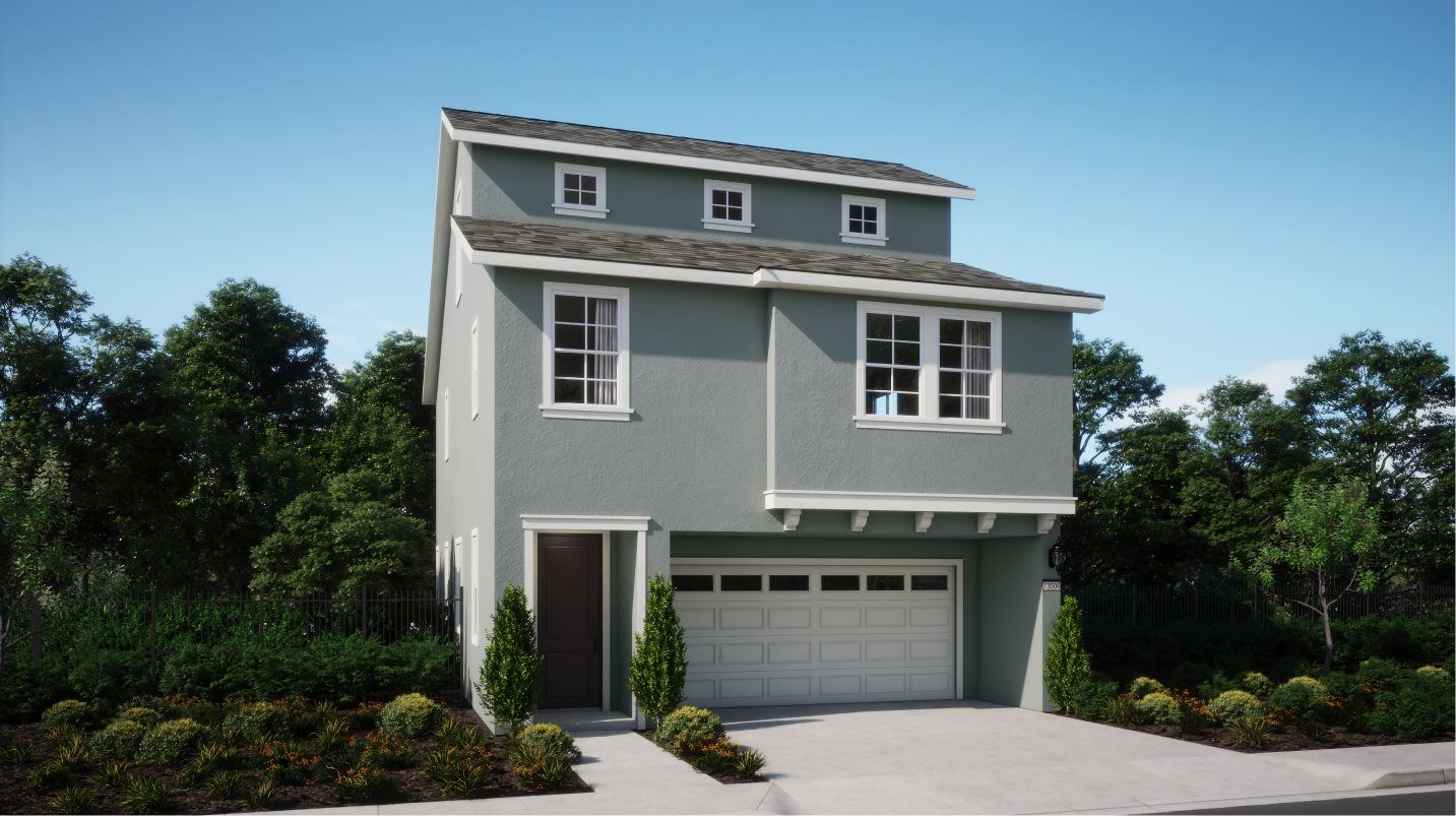 Elevation A - Residence 2072 Exterior A - Cottage