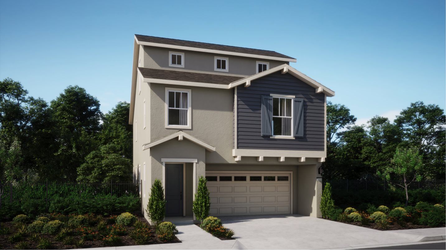 Elevation C - Residence 2072 Exterior C - Craftsman