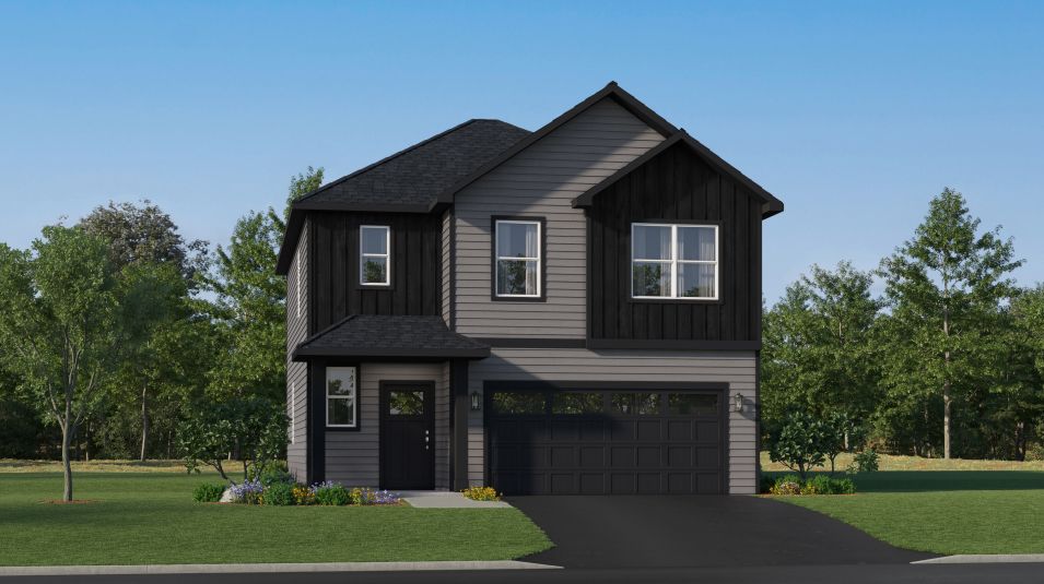 Elevation B2 - E080 Cascade Cottage B2 061325