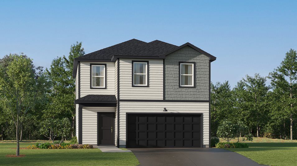 Elevation C6 - Whitman Exterior Rendering C6