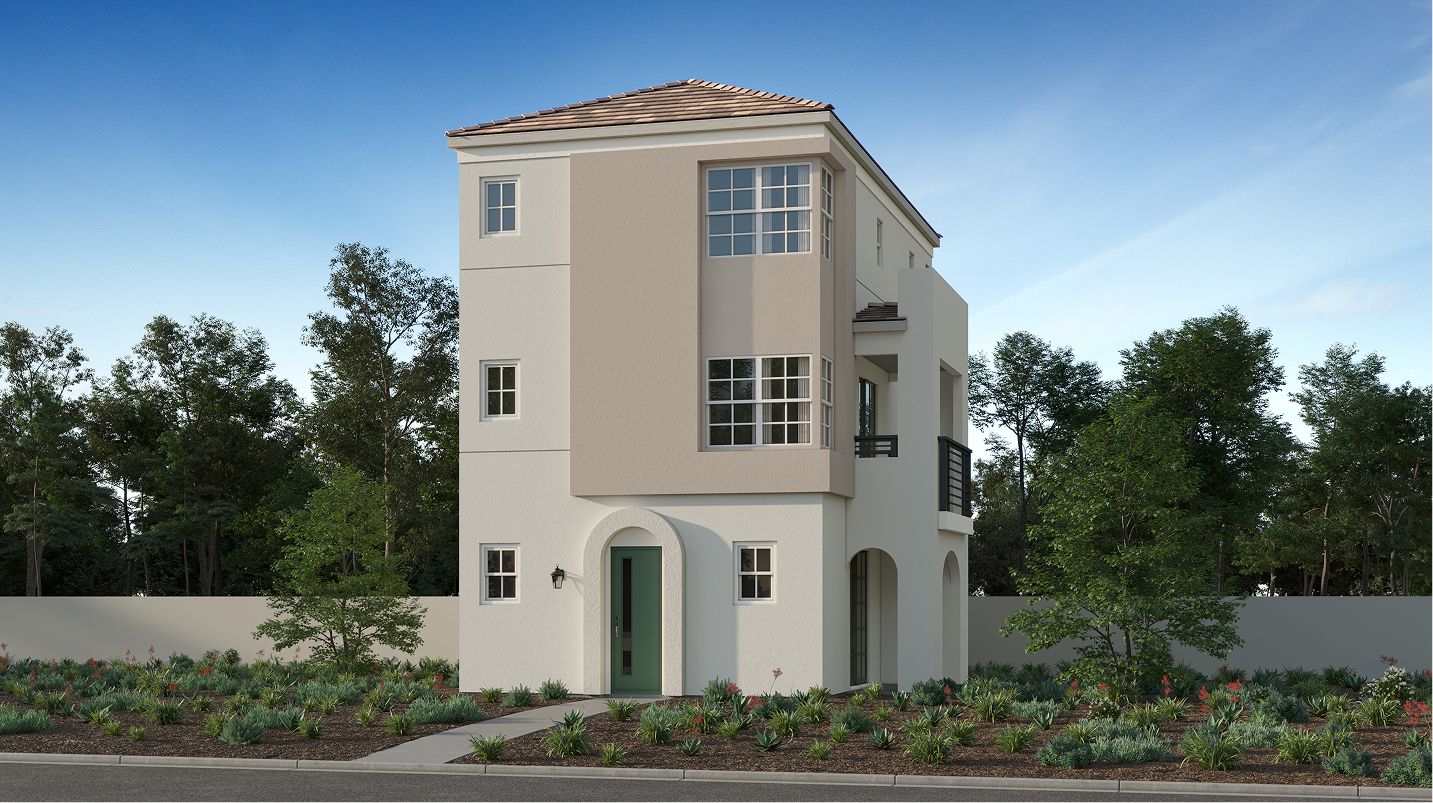 Elevation A - Allure Nuvo Parkside Res4 Adaptive Meditteranean A