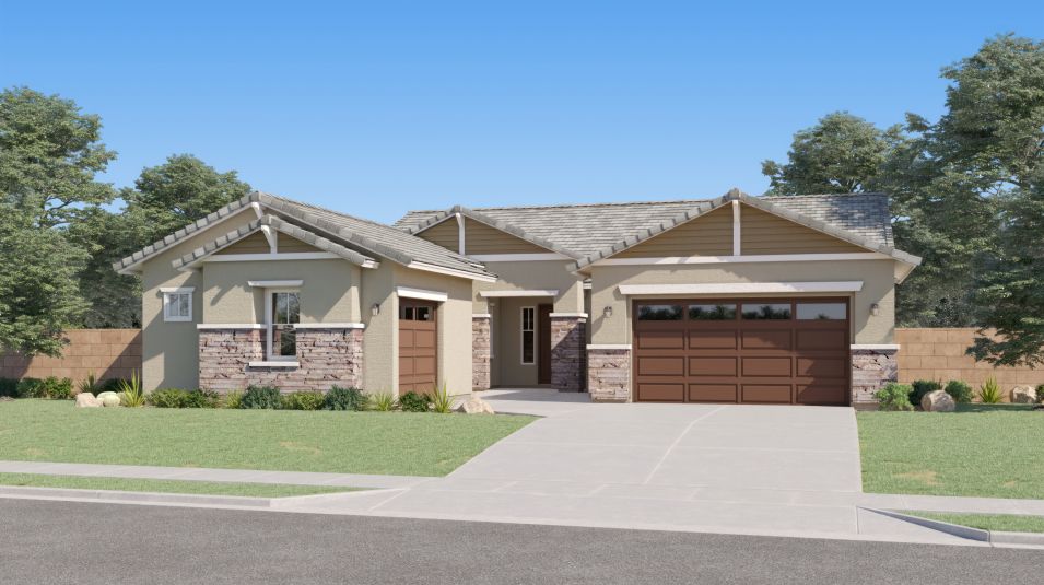 Elevation C - 5580 Destiny IV Bella Vista Farms Aurora Craftsman
