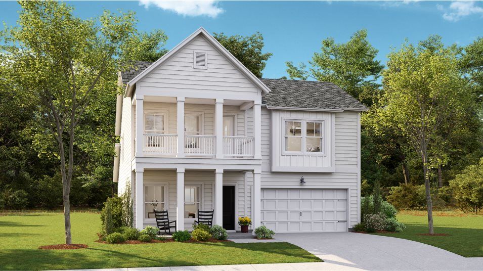 Elevation P6 - Summers-Corner Azalea Ridge - Arbor Collection KEN