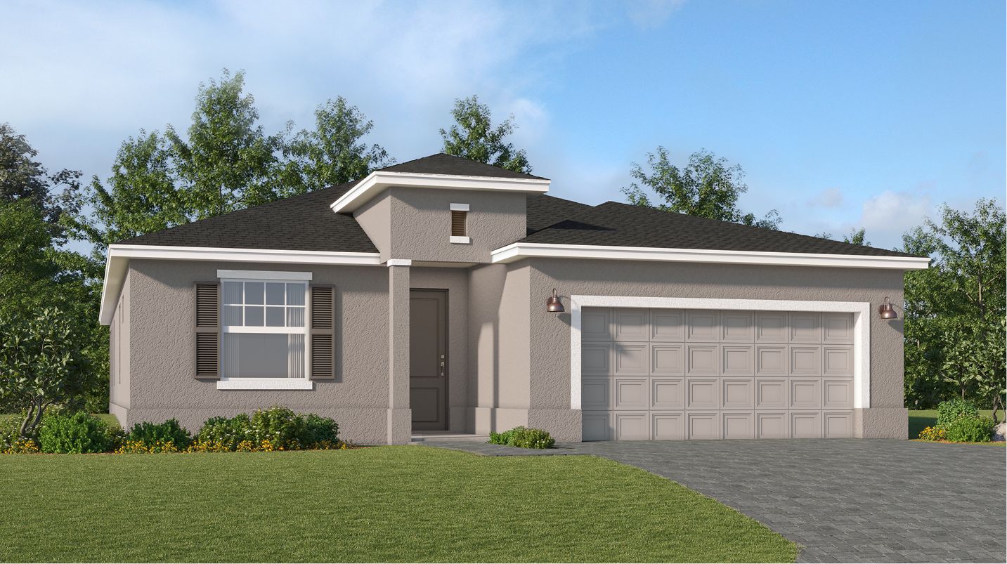 Elevation A - 1849 Executive Homes Portico Venice A 9 17 25