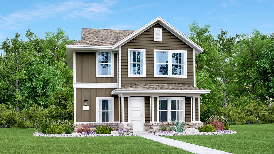 Elevation G - 1410 Stonehill Plum Creek Northwood G