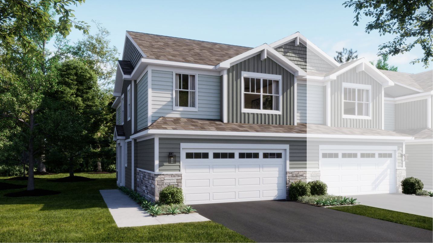 Elevation B - Darcy Traditional Unit Exterior B