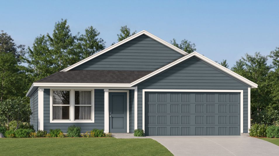 Elevation B - Newlin Exterior