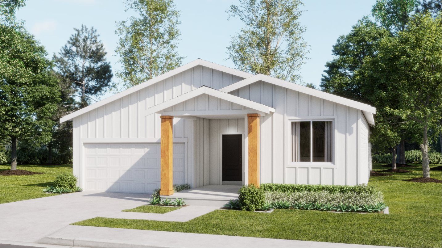 Elevation MF - Modern Farmhouse