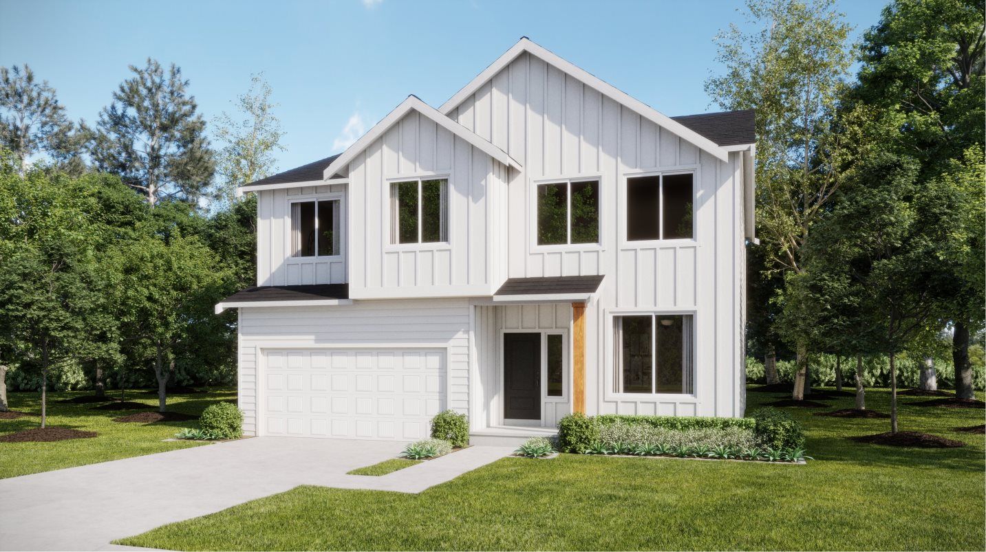 Elevation MF - Modern Farmhouse