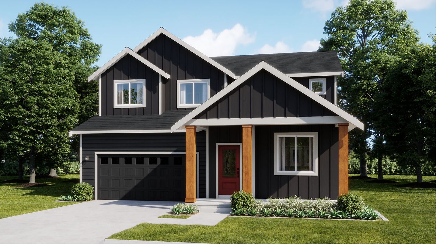 Elevation MF - 2758 Mc Cormick Trails Clark Modern Farmhouse MF