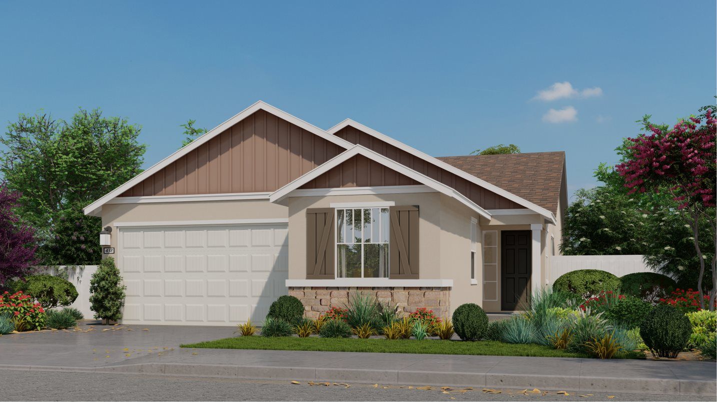 Elevation C - Exterior C Farmhouse home image