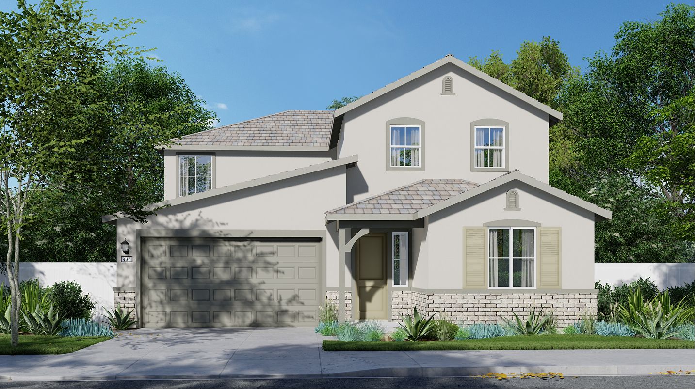 Elevation A - Symphony Arbor Ranch Res3025 French Country A