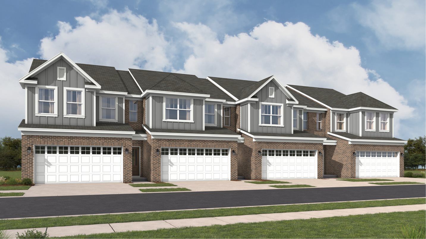 Elevation A - Harper Exterior 4Unit E2