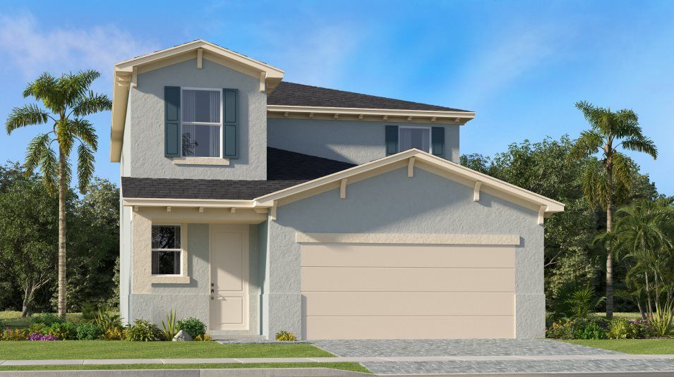 Elevation S - A craftsman exterior style