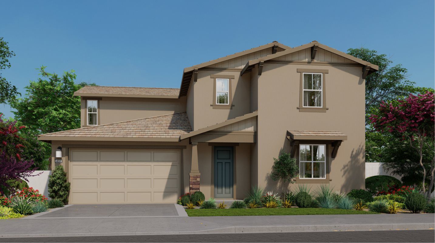 Elevation C - Exterior C Craftsman home image