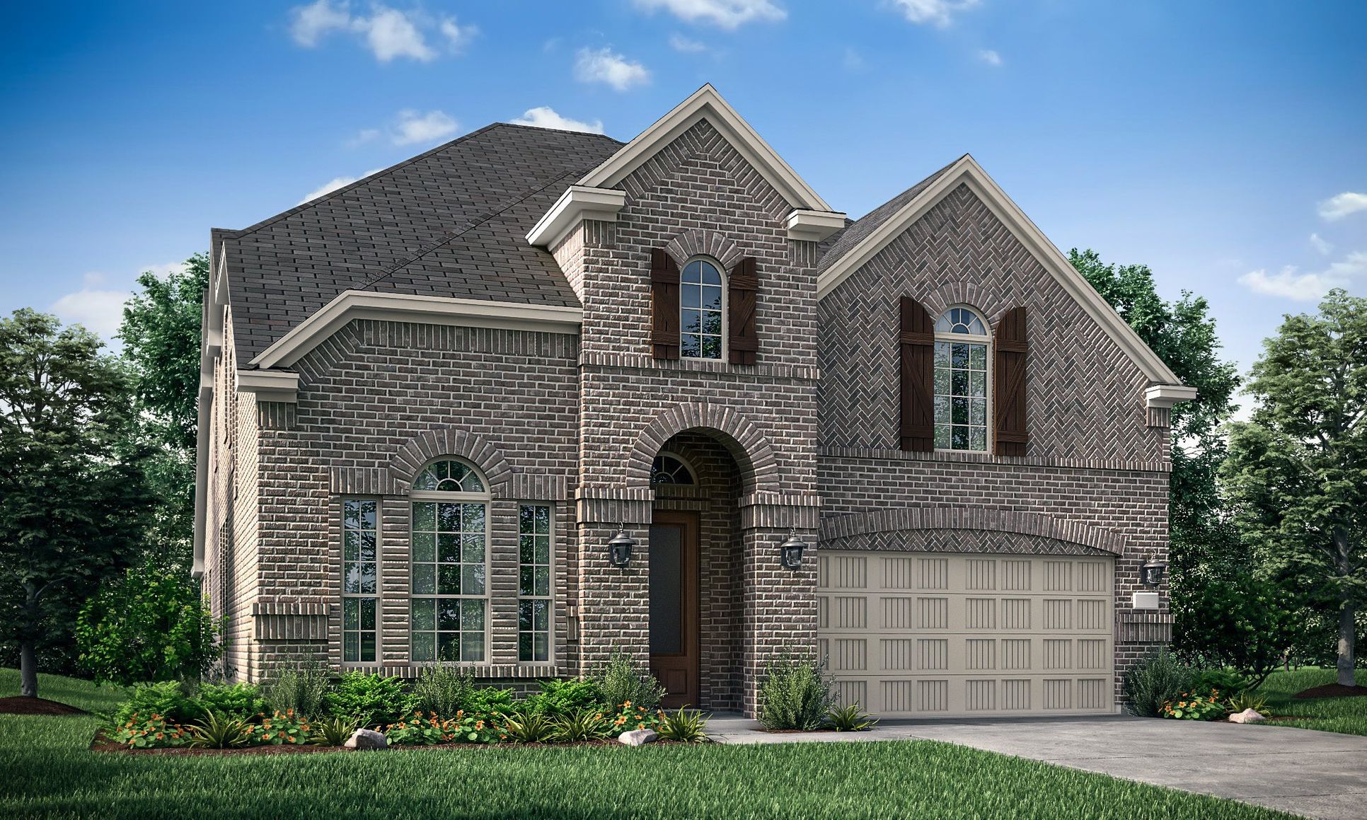 Elevation A - Somerville II A