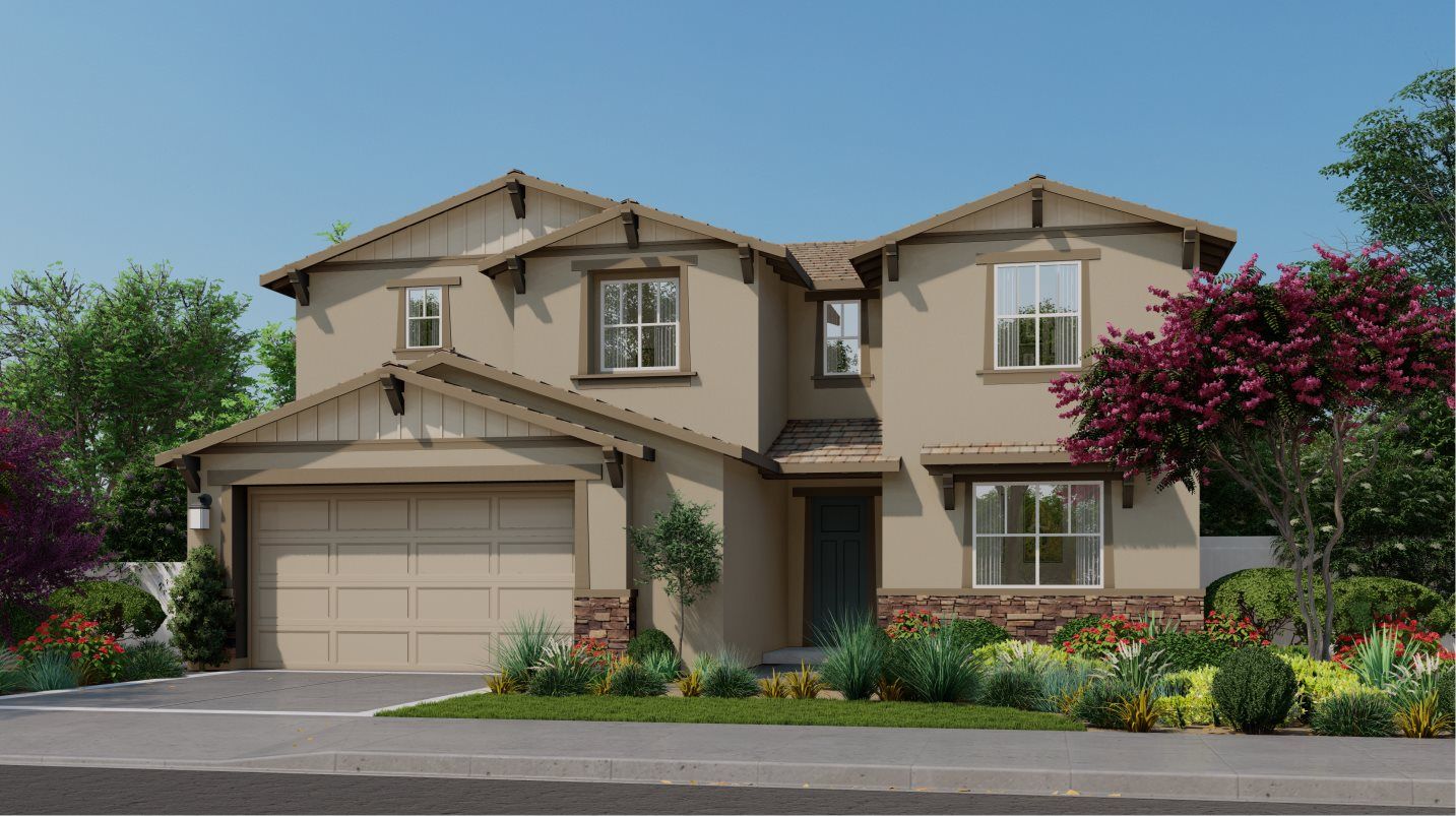 Elevation C - Exterior C Craftsman home image