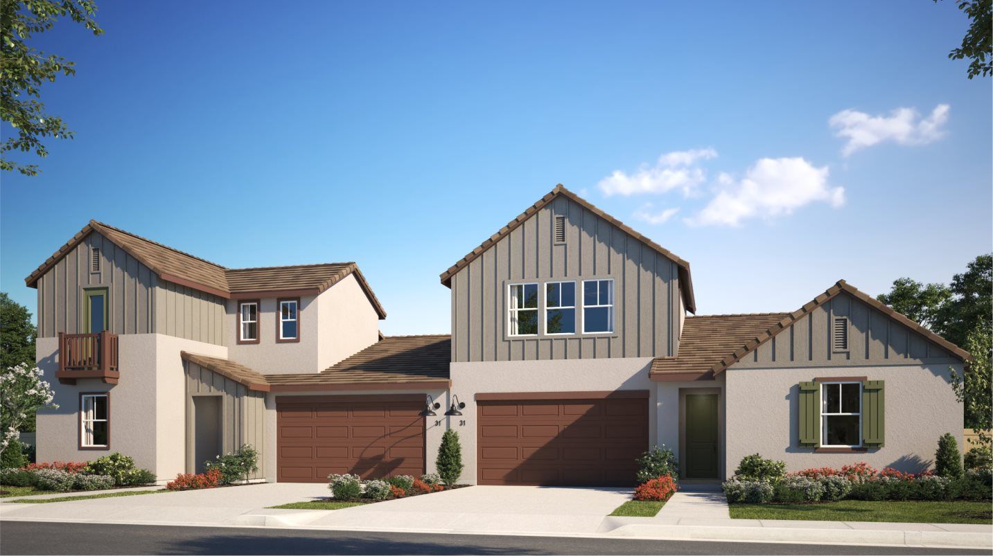 Elevation B - Residence one Barn - B