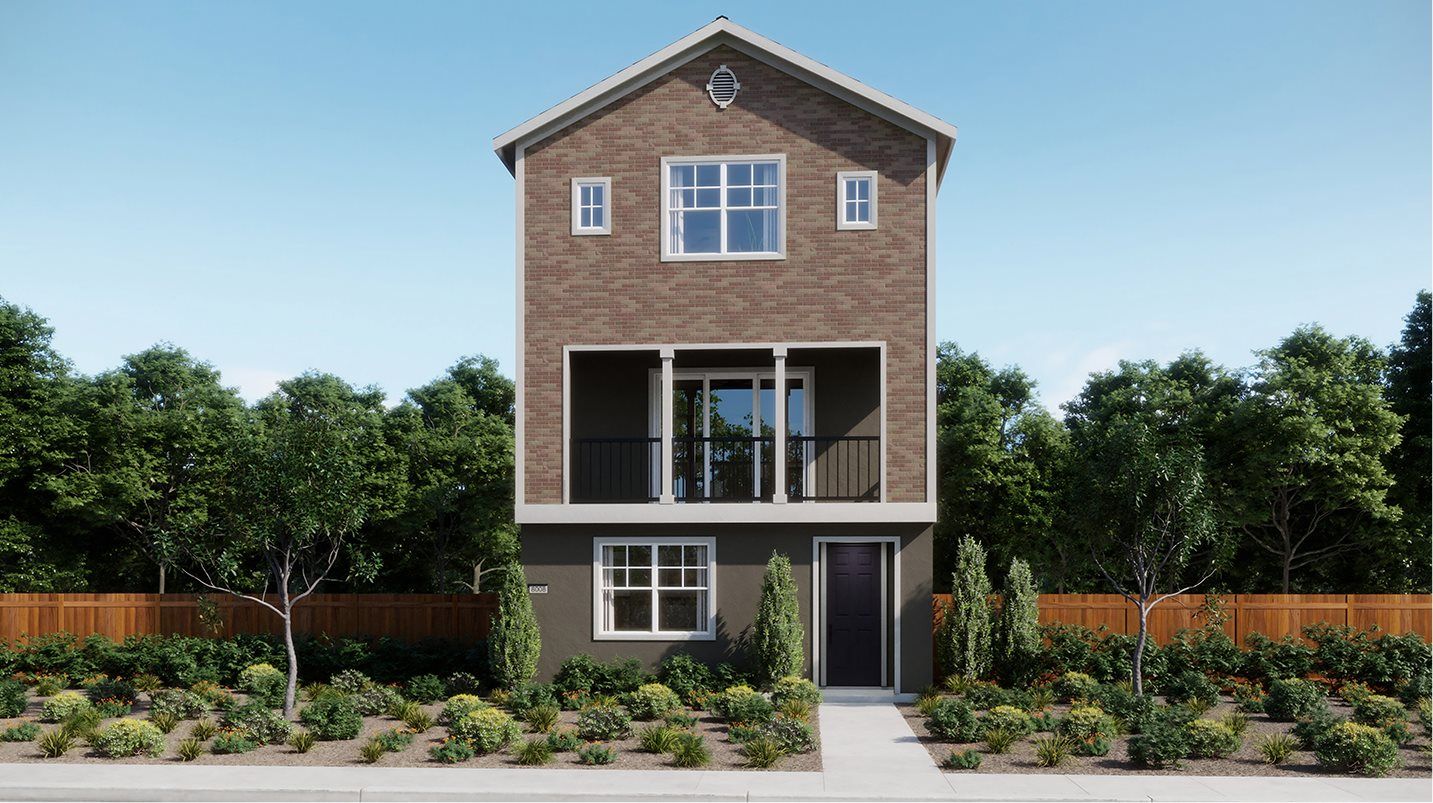 Elevation D - Exterior D - Shingle home exterior