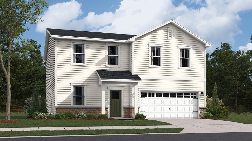 Elevation D6 - Richmond Exterior Rendering Classic