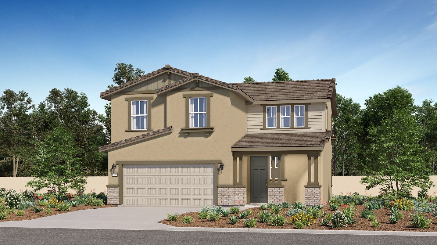 Elevation B - Craftsman home image