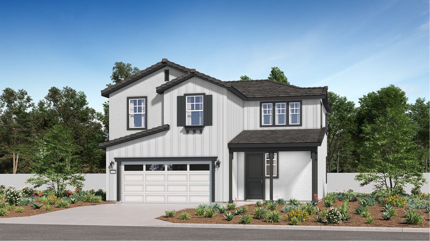 Elevation C - Farmhouse style home