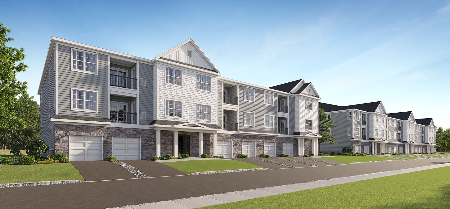 Terraces Monroe Parke Streetscape 15plex