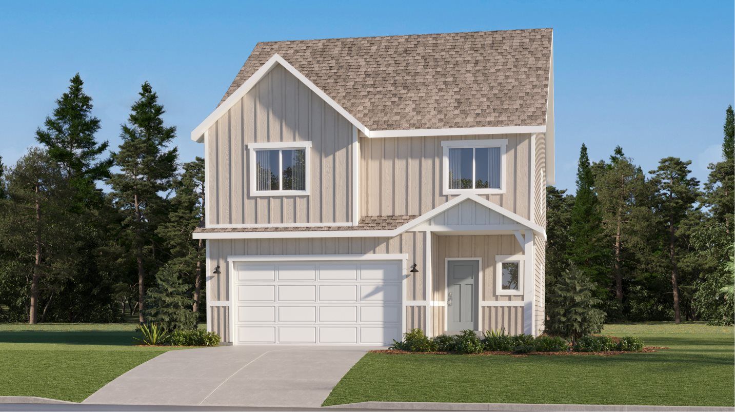 Elevation F - Cache Farmhouse