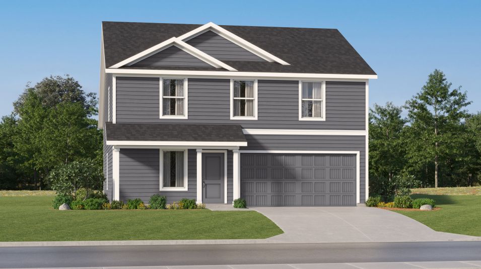 Elevation B - Littleton Exterior