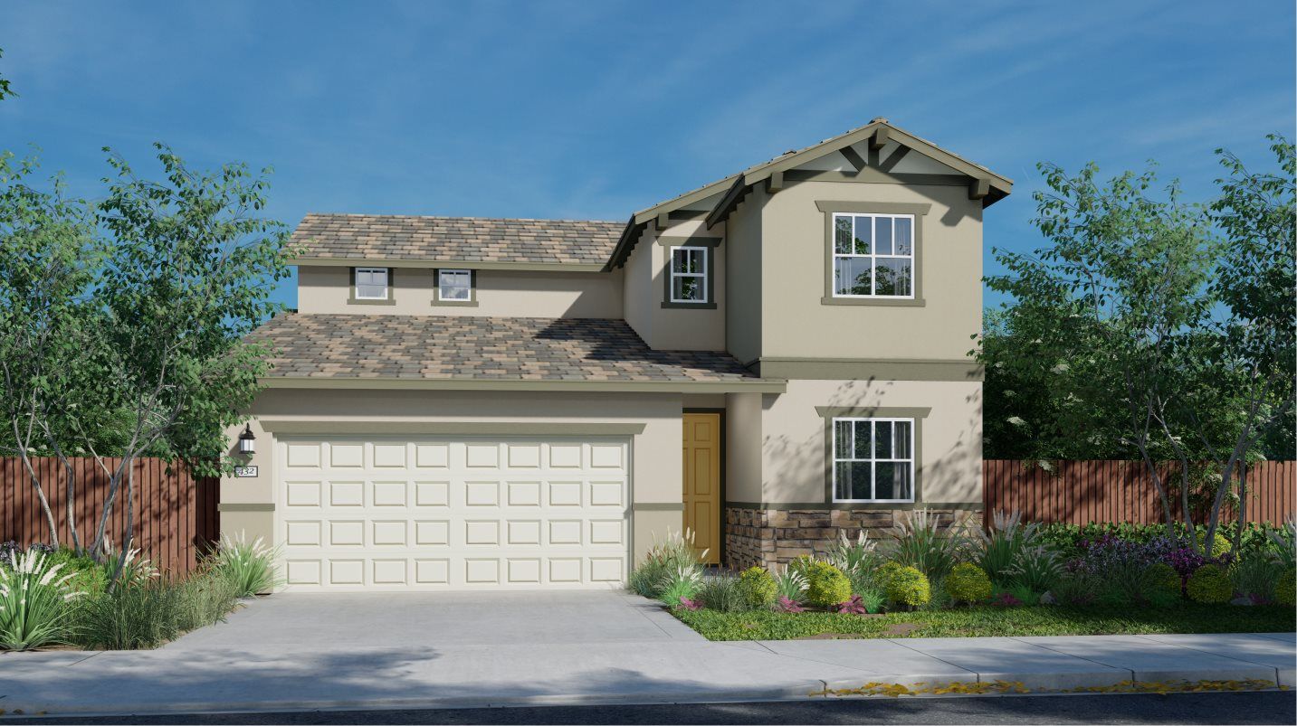 Elevation B - Residence 2185 Elevation B - Ranch