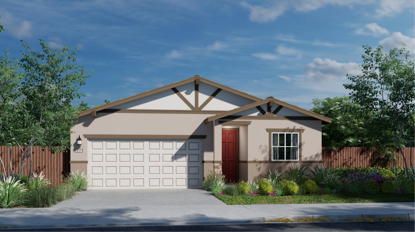 Elevation B - Residence 1870 Elevation B - Ranch