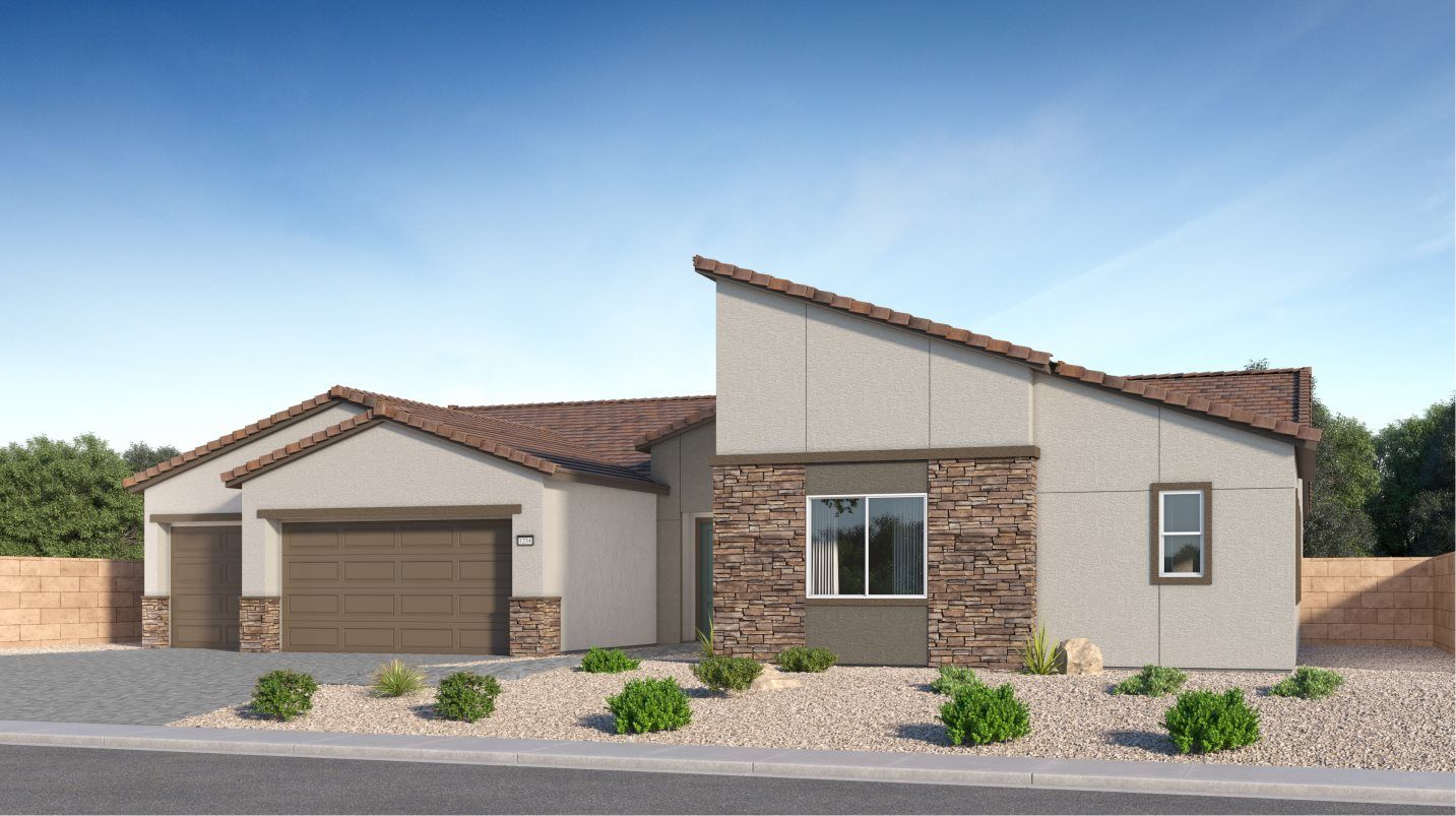 Elevation B - The Henry The Henry Single-Stories William Exterio