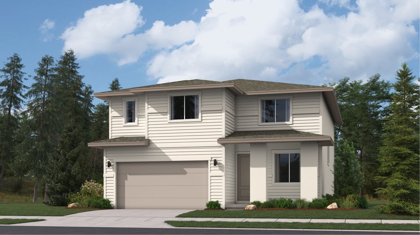 Elevation C - Mesa Contemporary