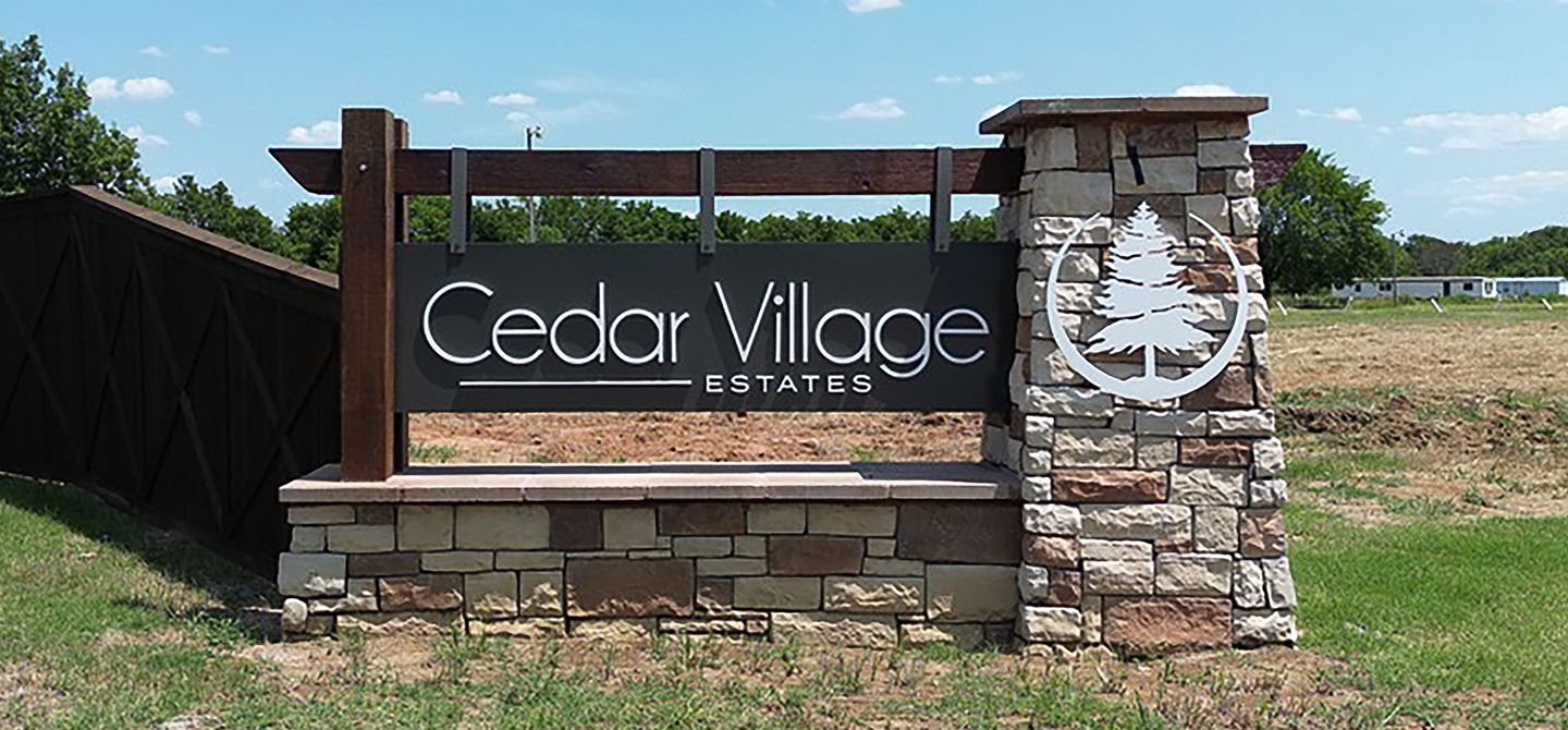 Cedar Village Amenity Monument 5 1 25