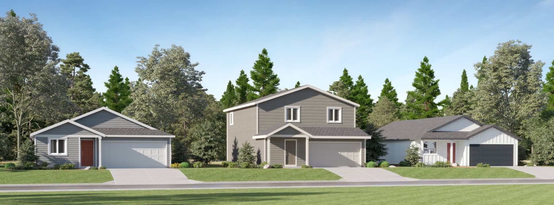 Oakley Estates Streetscape Hero Image