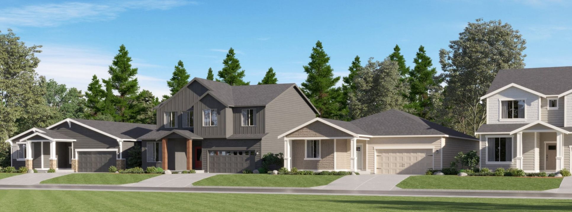 Homes in Ponderosa Pines