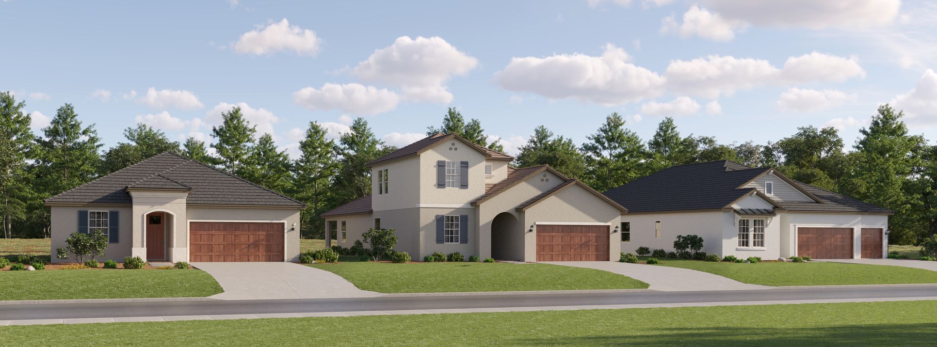 AA New Port Corners Morningtide Meridian Daybreak Streetscape