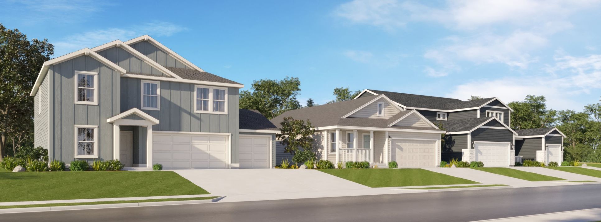 Sweetwater Glen Streetscape Hero Image